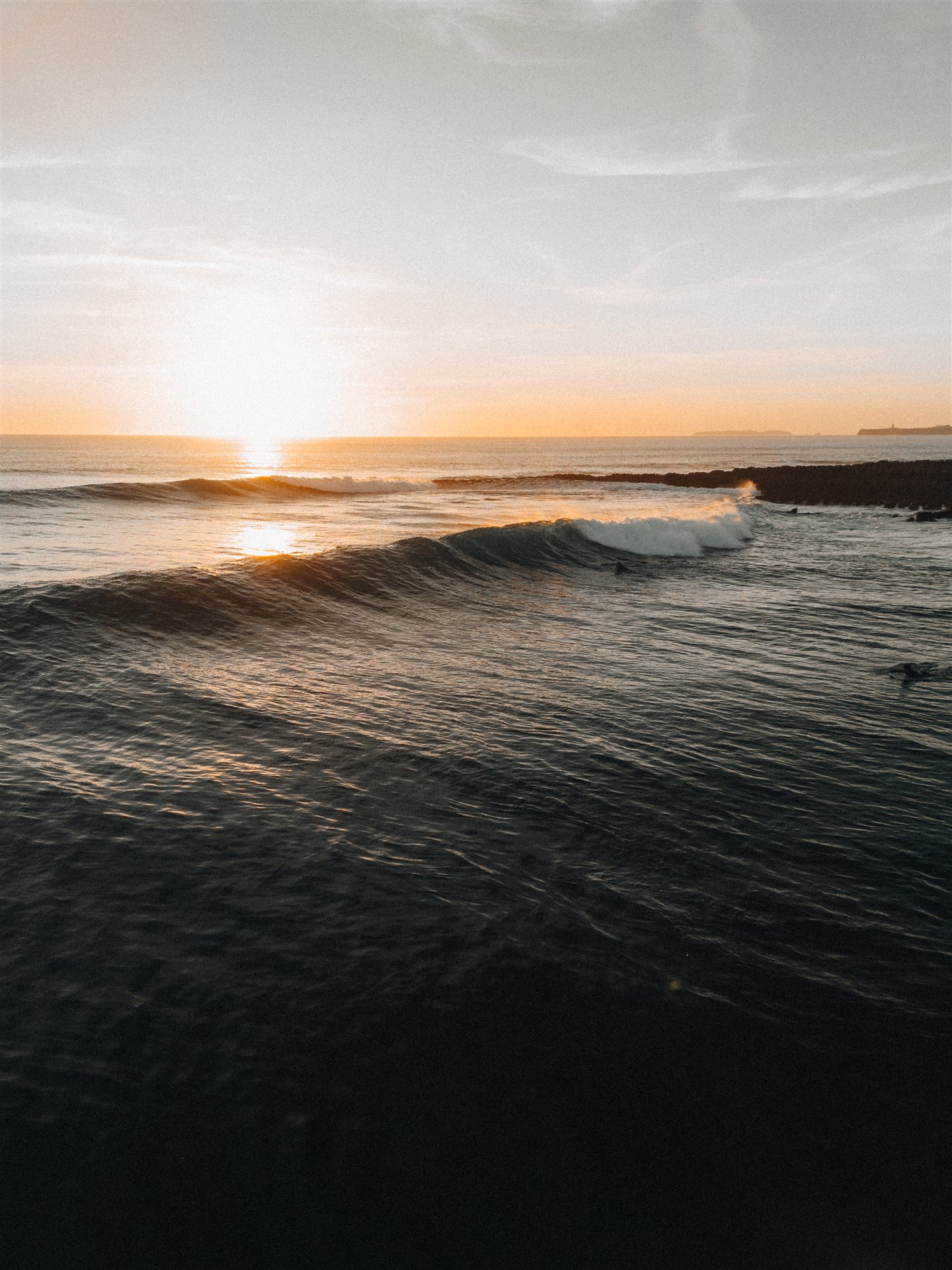 West Coast beach and cliffs